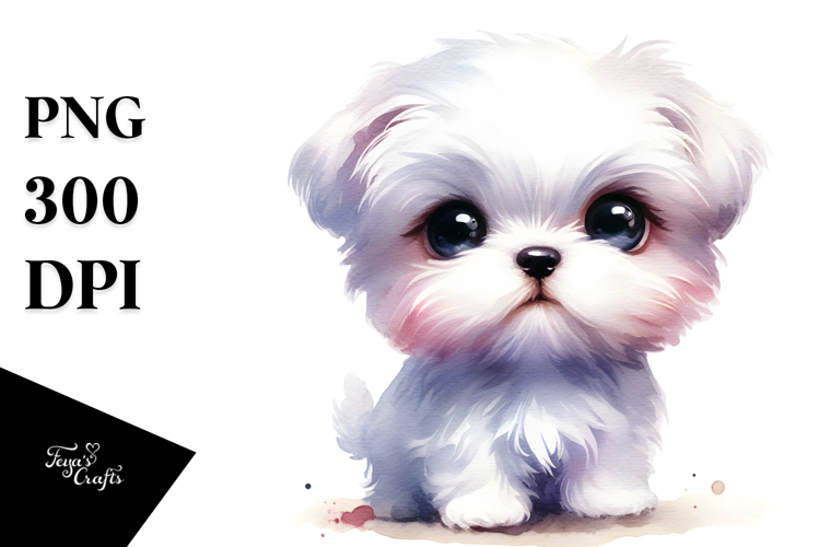 Maltese Clipart Image 19