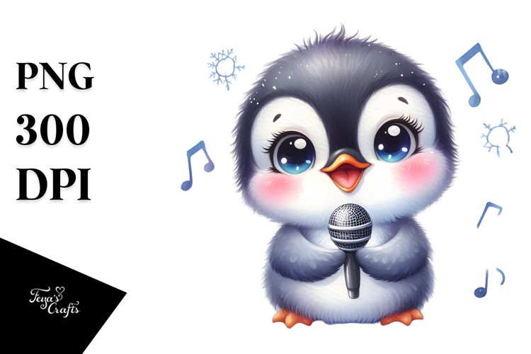 Penguin Clipart Image 23