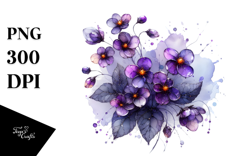 Violet Artwork PNG