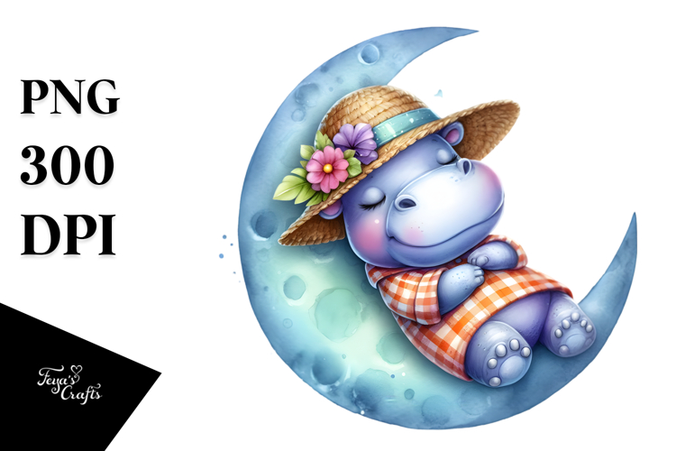 Hippo Clipart Image 19