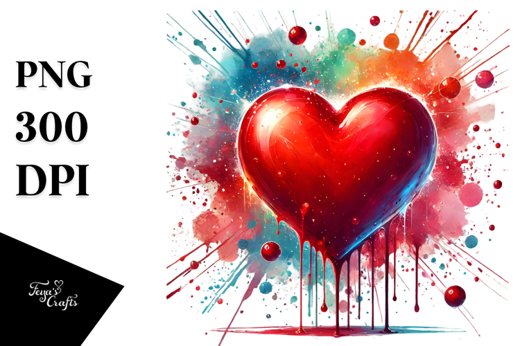 Red Heart Png Image 24