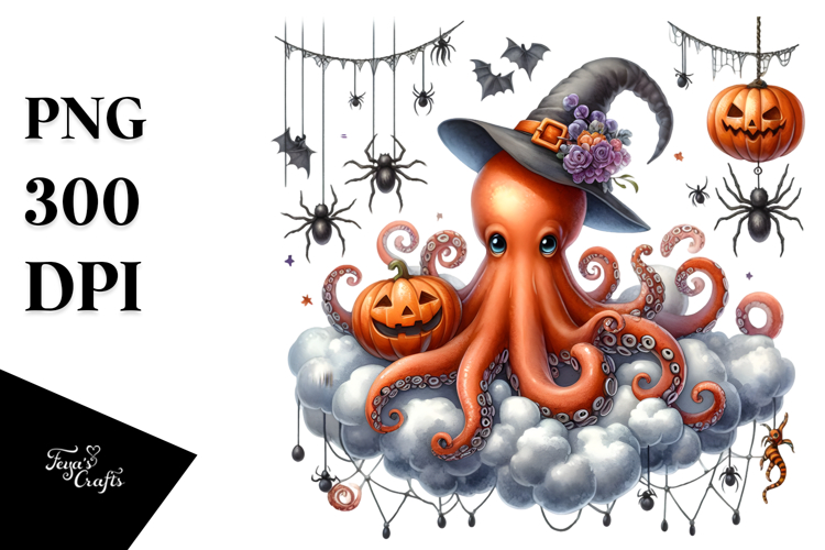 Octopus Clipart Image 11