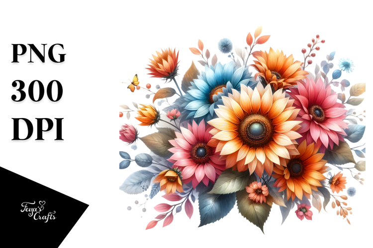 Sunflower Clipart Image 19