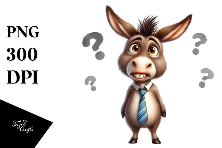 Donkey Clipart Image 10