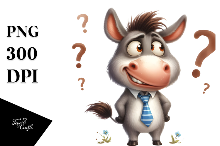 Donkey Clipart Image 19