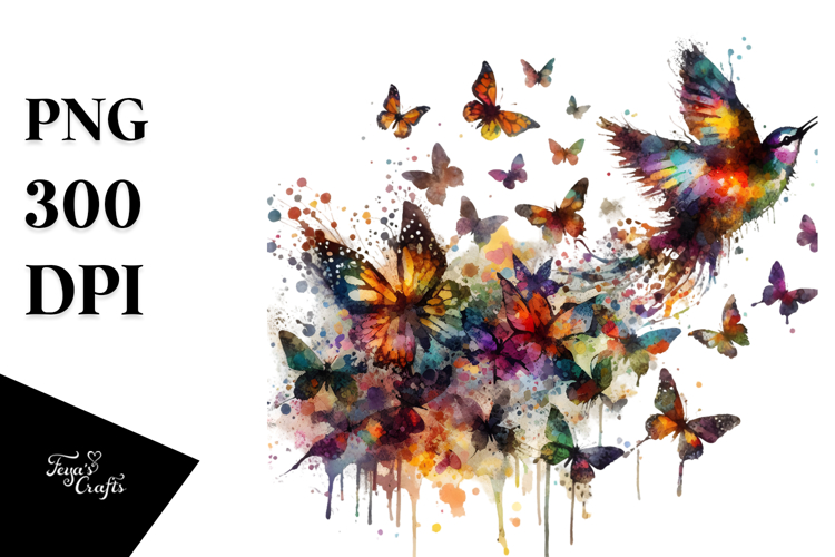Butterfly Silhouettes Image 12