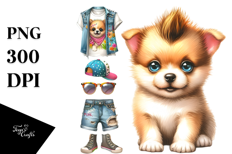 Puppy Clipart Image 12