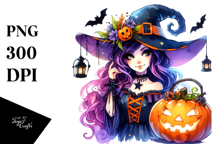 Witch Clipart Image 17
