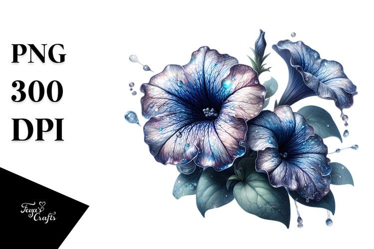 Colorful -like Petunia Clipart