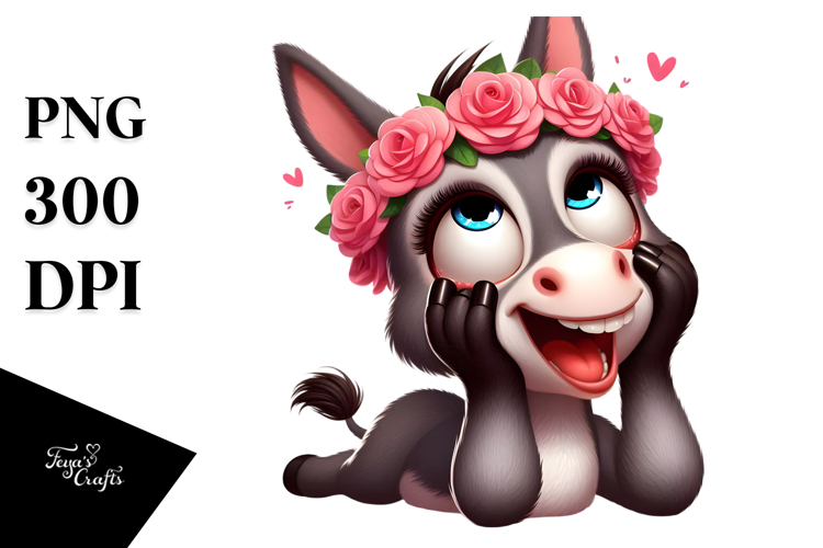 Donkey Clipart Image 13
