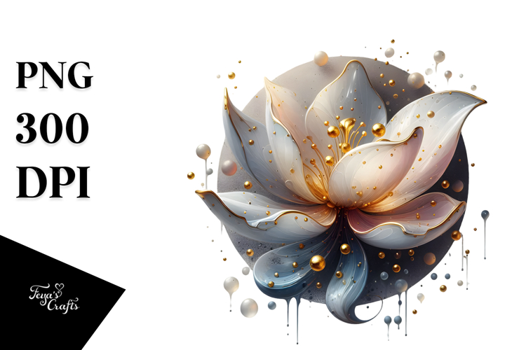 Abstract Tulip, PNG