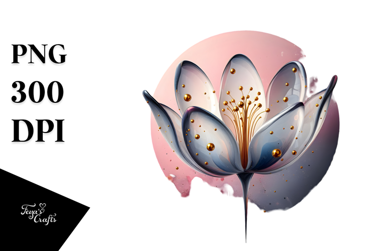 Abstract Tulip PNG