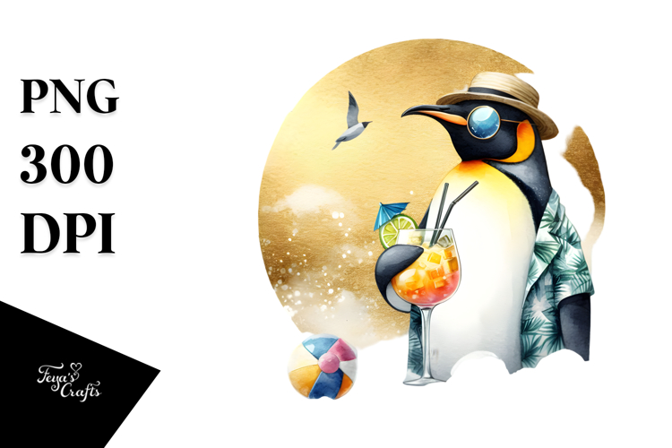 Penguin Clipart Image 9