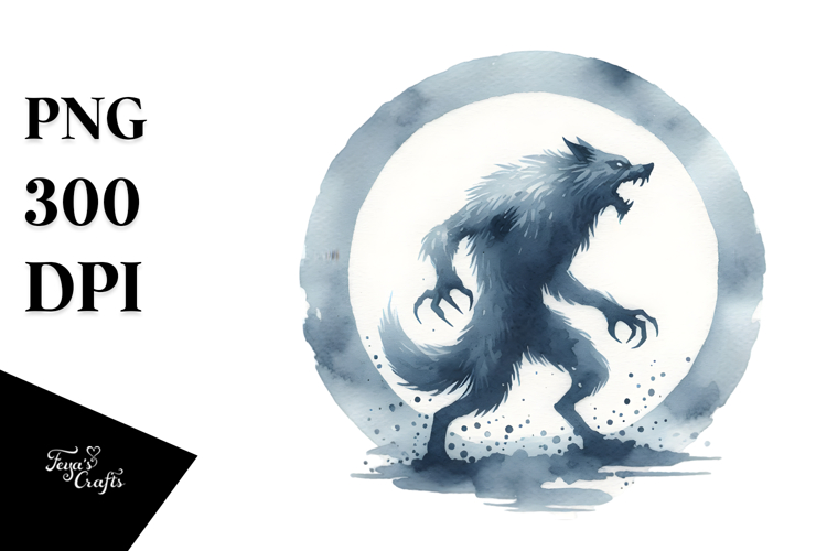 Werewolf Clipart Image 9