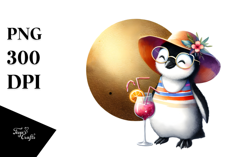 Penguin Clipart Image 20