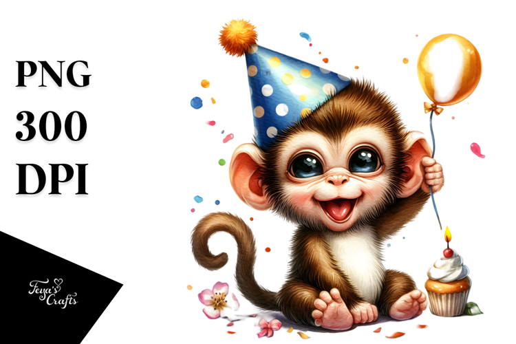 Monkey Clipart Image 6