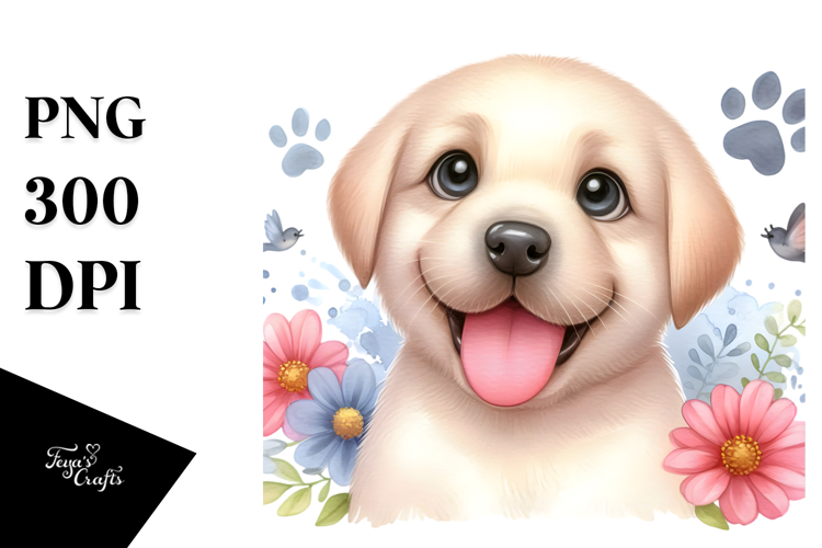 Labrador Clipart Image 5