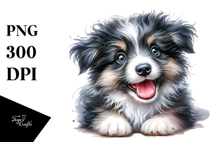 Border Collie Clipart Image 15