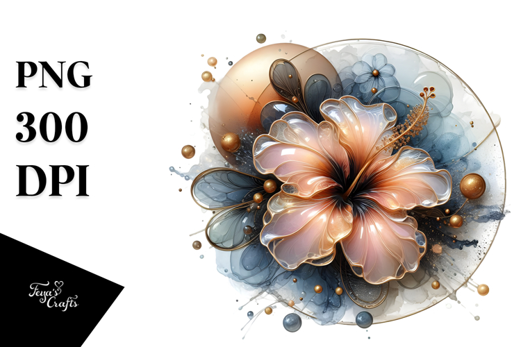 Hibiscus Flower Clipart Image 19