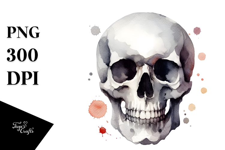 Simple Skull Clipart Image 14
