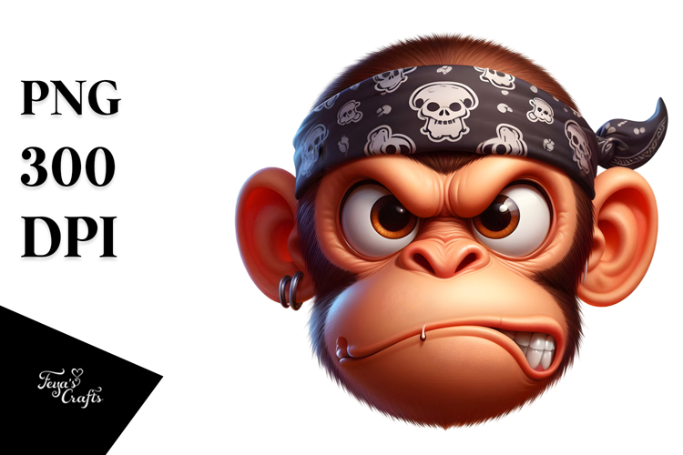 Monkey Clipart Image 4