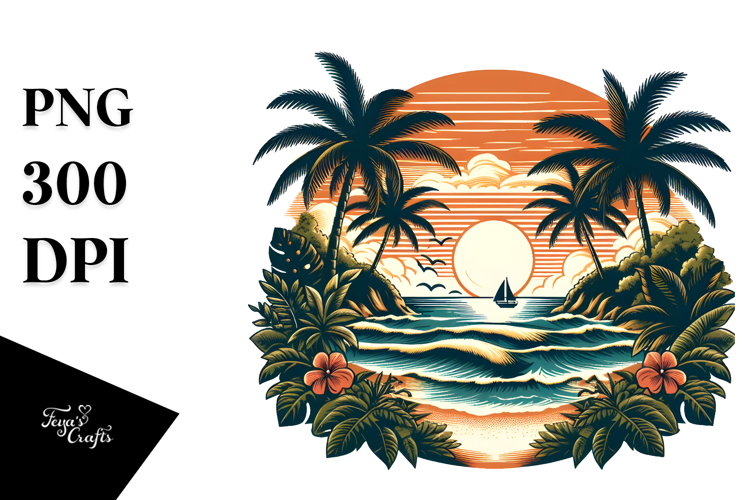 Sunset Vector