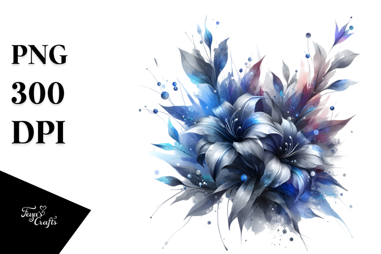 Shiny Lobelia Material PNG
