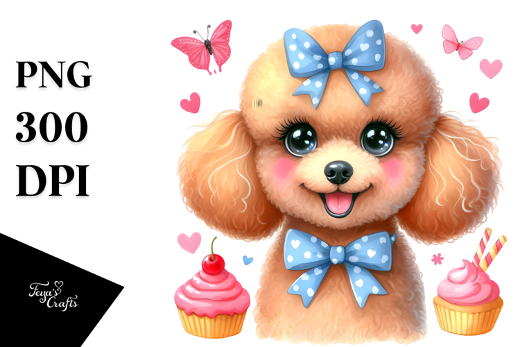Poodle Clipart Image 18