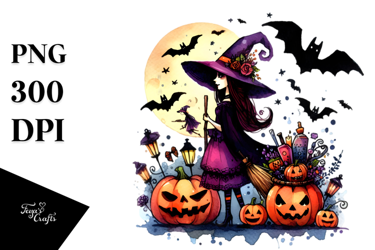 Witch Clipart Image 22