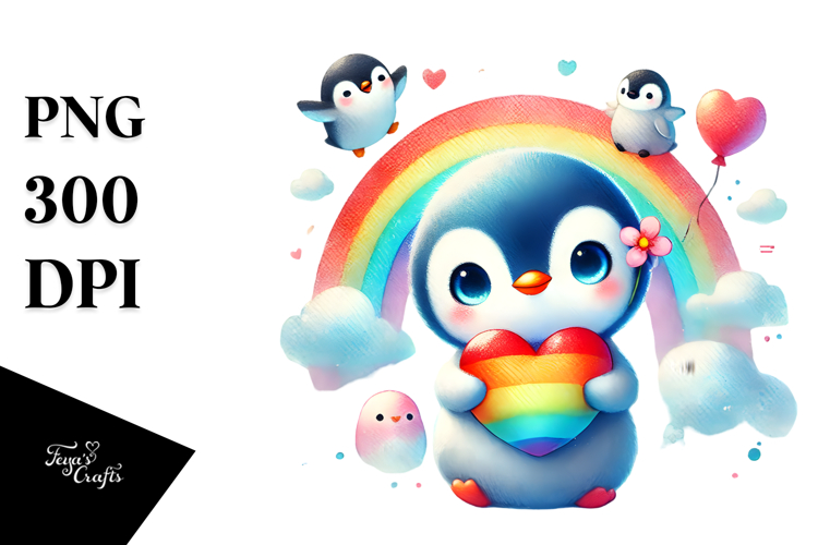 Penguin Clipart Image 21