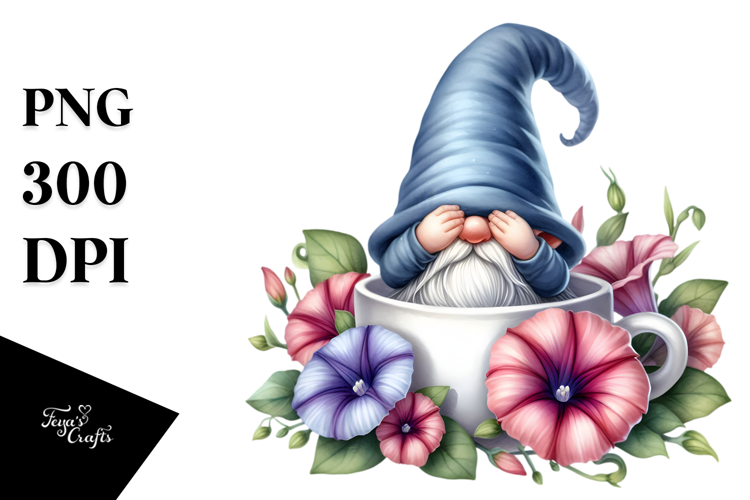 Enchanting Gnome in Watercolor