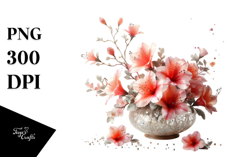 Azalea Sublimation PNG example image 1