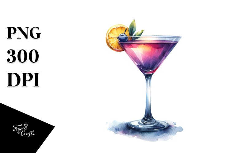 Martini Clipart Image 16