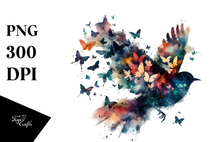 Butterfly Silhouettes Image 17
