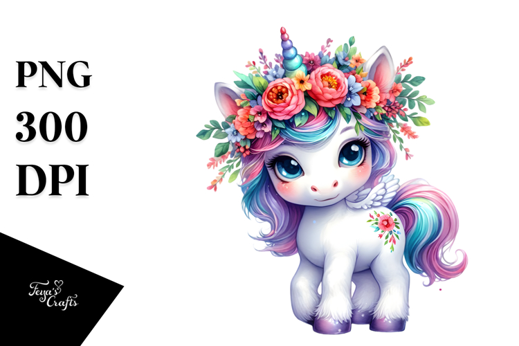 Unicorn Clipart Image 9