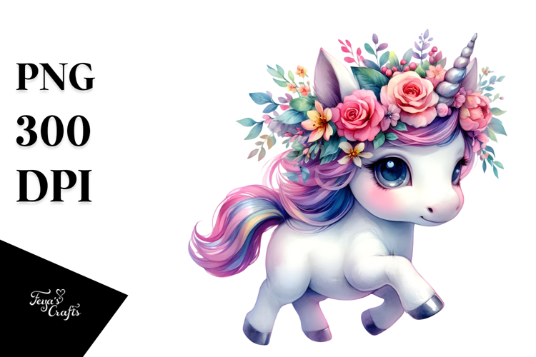 Unicorn Clipart Image 14