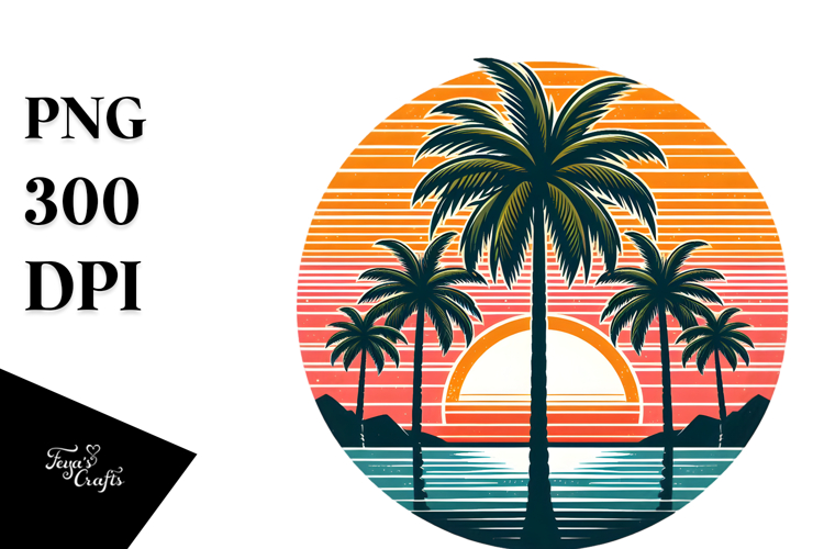 Sunset Vector Image 24