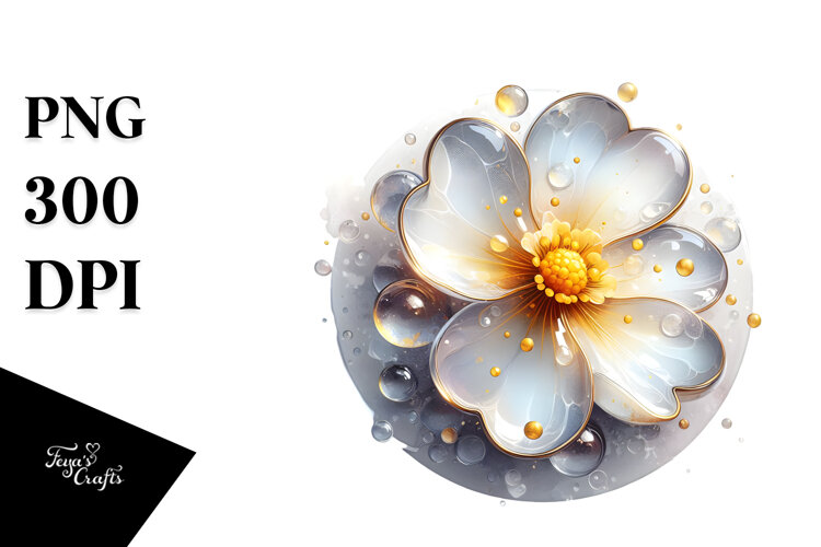 Abstract Primrose PNG example image 1