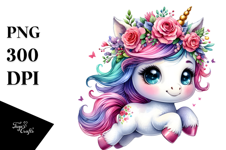 Cute Unicorn Jumping, Style