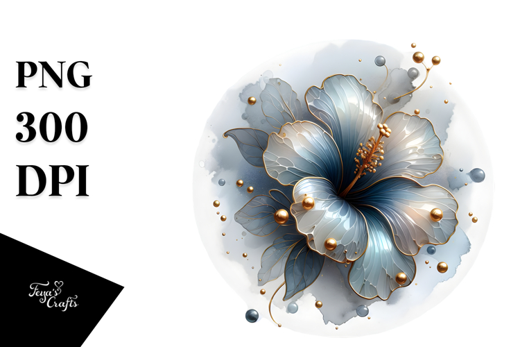 Hibiscus Flower Clipart Image 2