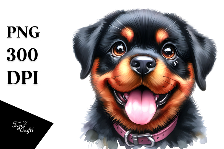 Rottweiler Clipart Image 21