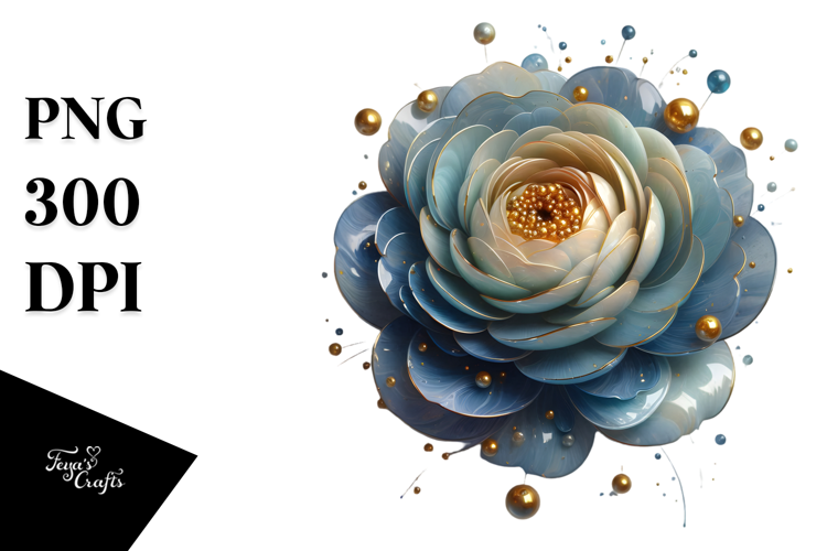 Abstract Ranunculus PNG