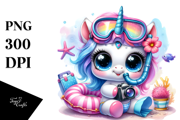 Adventurous Baby Unicorn