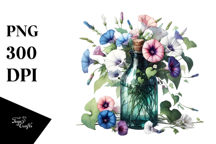 Watercolor Flower Clipart Image 10