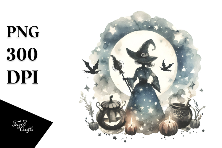 Witch Clipart Image 13