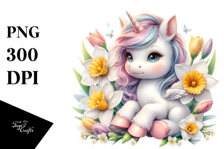 Unicorn Clipart Image 16