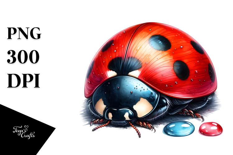 Ladybug Clipart Image 15
