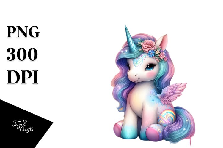 Unicorn Clipart Image 23