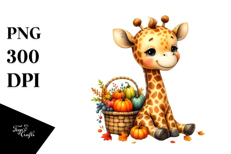 Giraffe Clipart Image 23