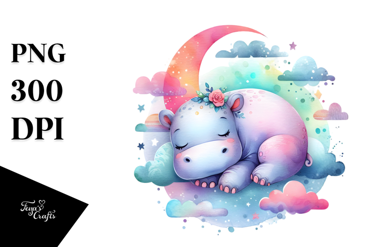 Hippo Clipart Image 17